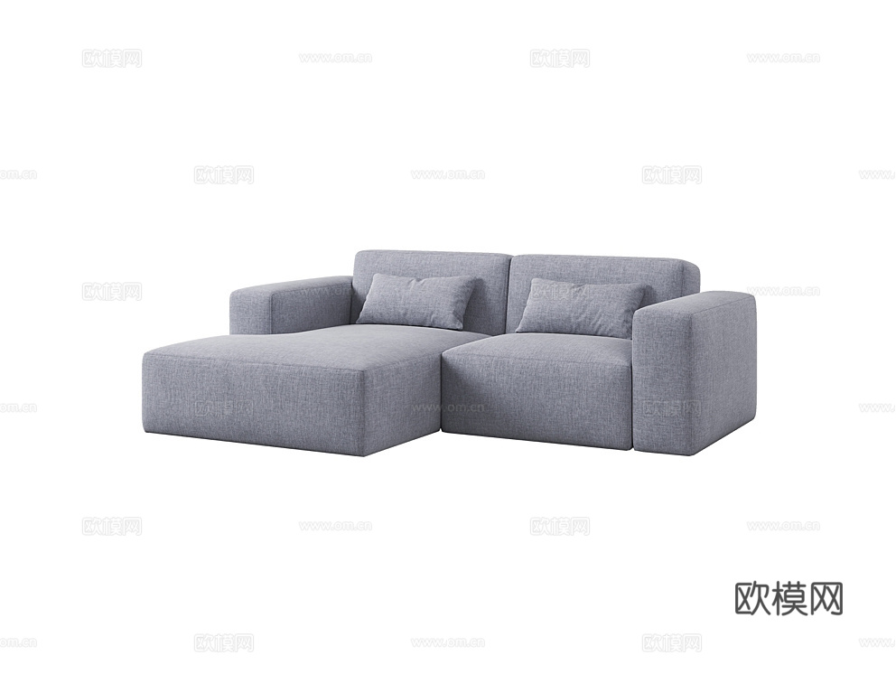 MEBELFORM 双人沙发3d模型下载（渲染图1）