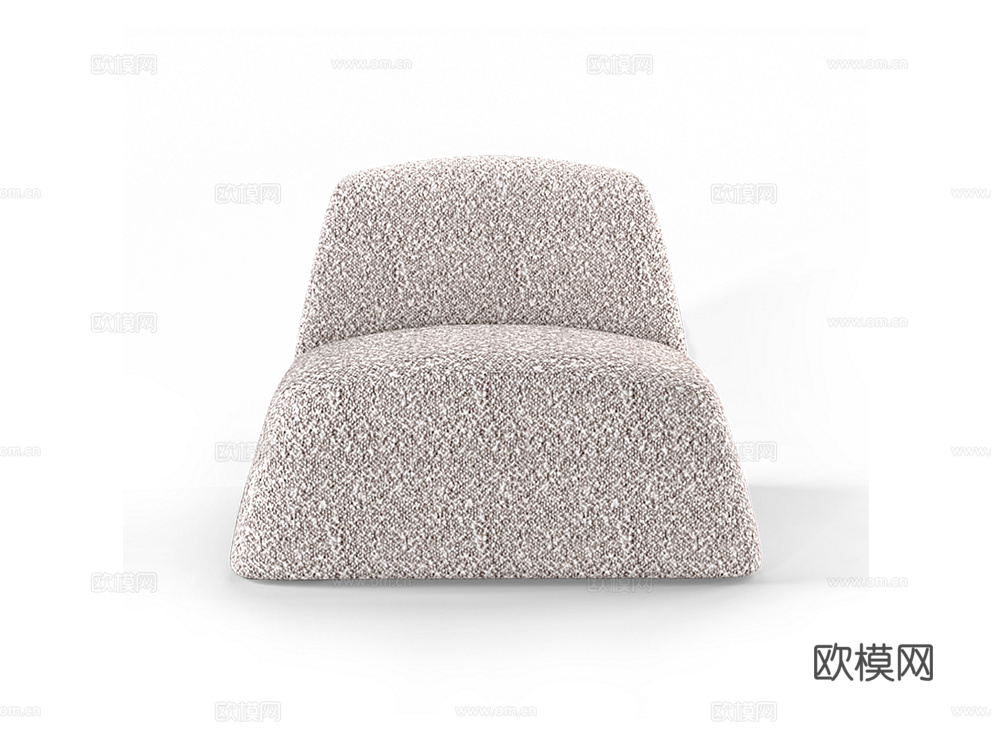 Siori 沙发单人位3d模型下载（渲染图1）