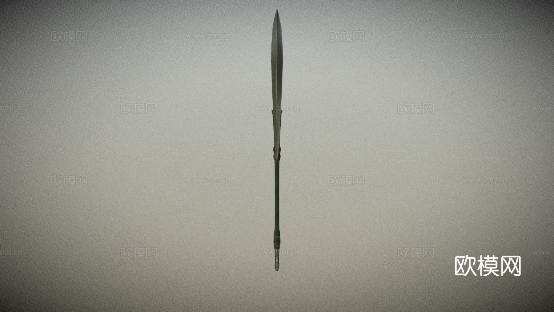战斧3d模型下载（渲染图1）