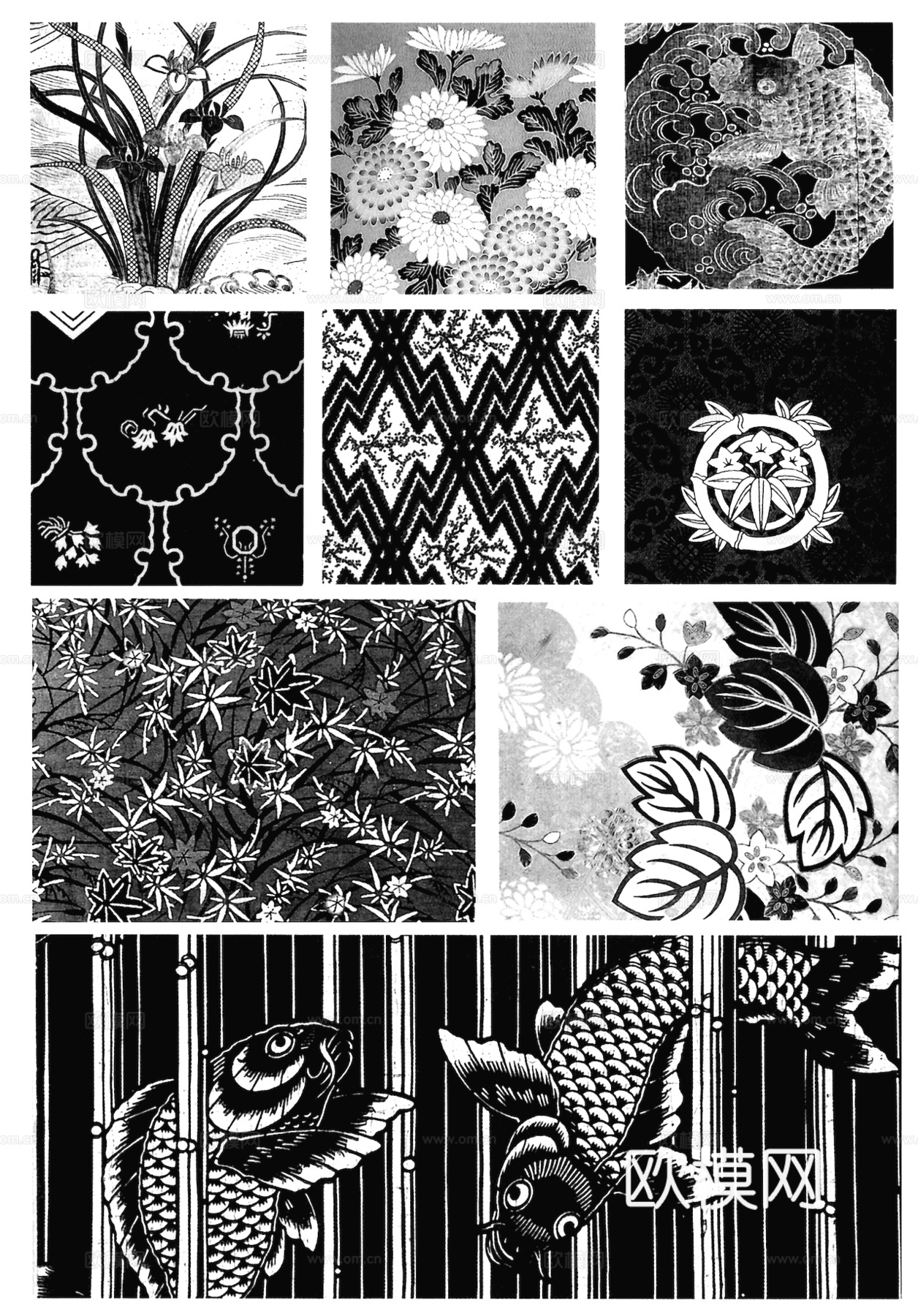 黑白遮罩通道黑白凹凸高光遮罩线条花纹纹理水泥做旧脏旧墙面下载