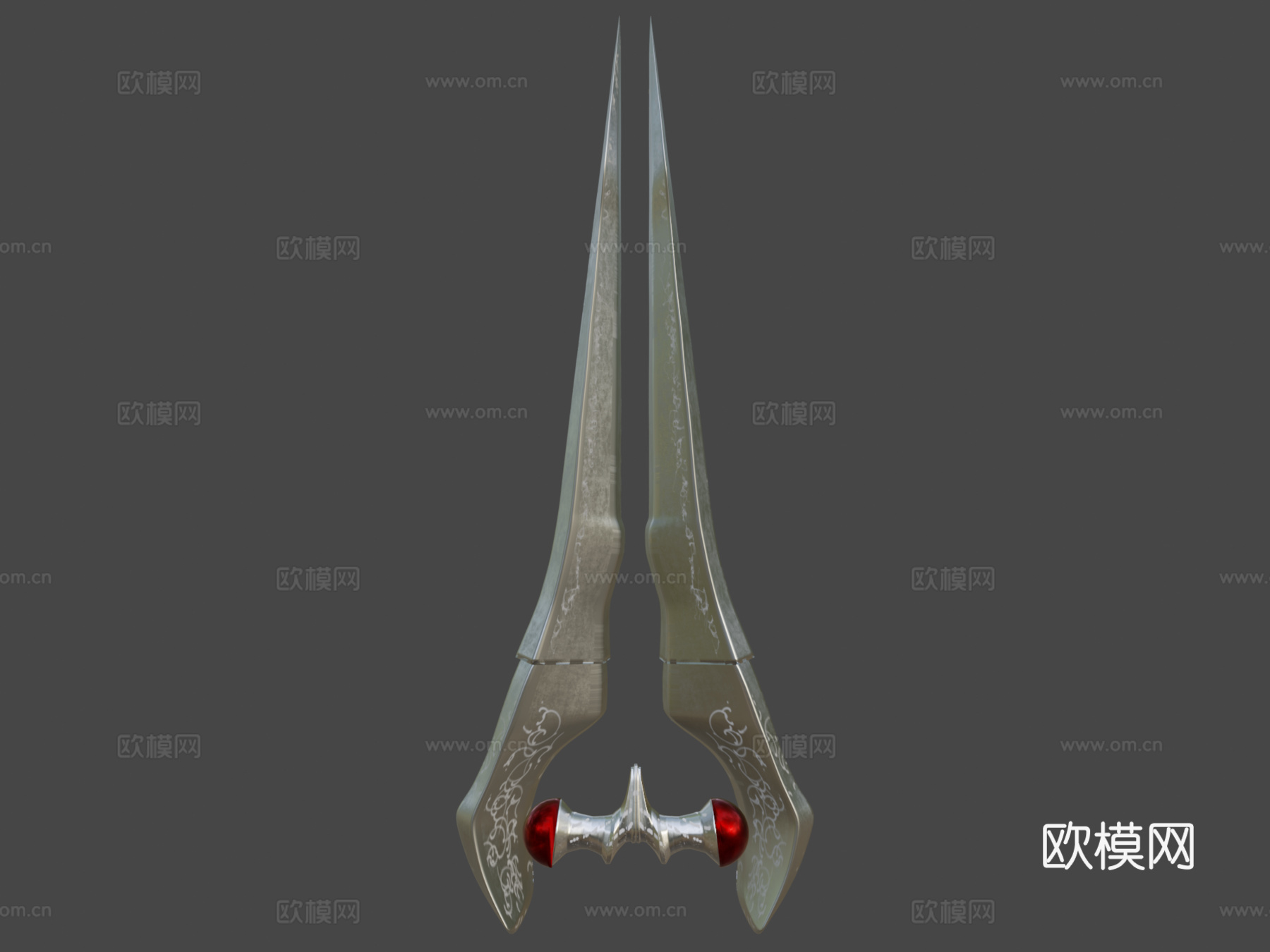 复仇女神之剑3d模型下载（渲染图8）