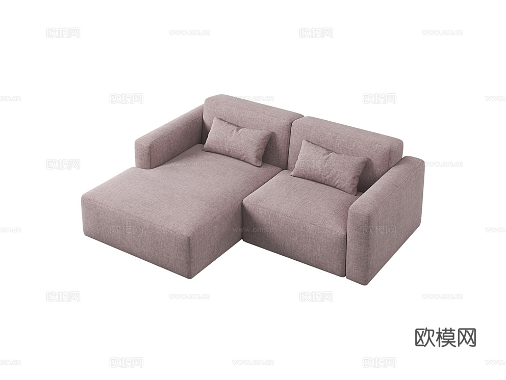 MEBELFORM 双人沙发3d模型下载（渲染图5）