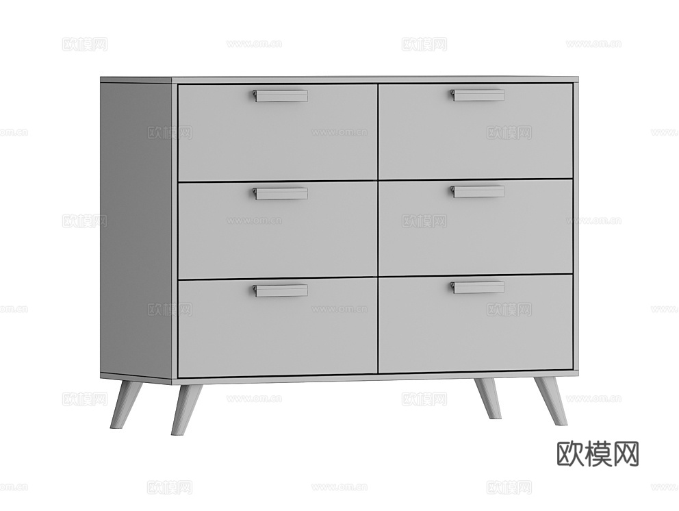 Tinytoots 鞋柜3d模型下载（渲染图2）