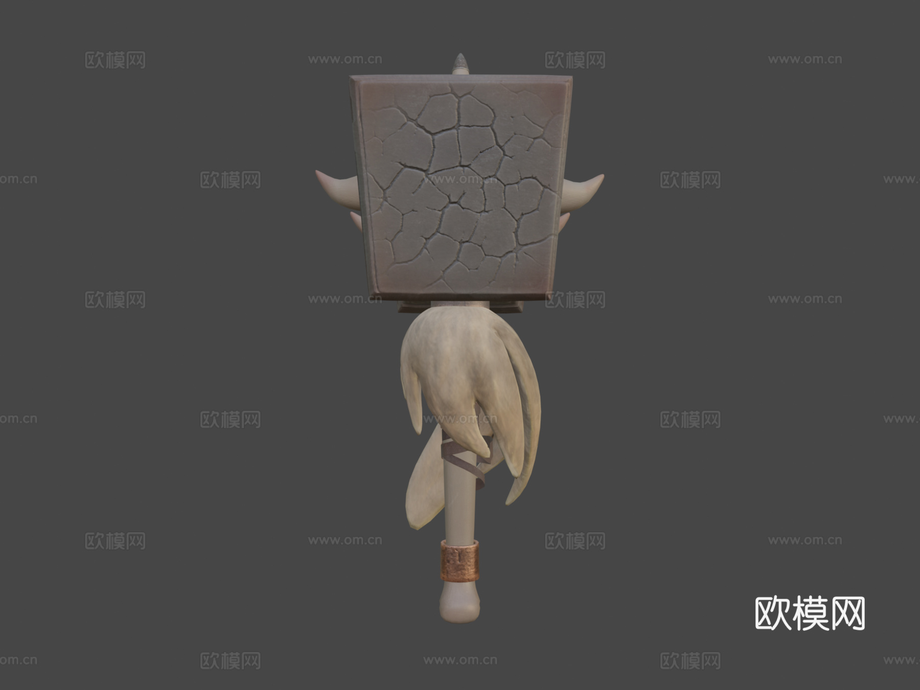 锤子3d模型下载（渲染图6）