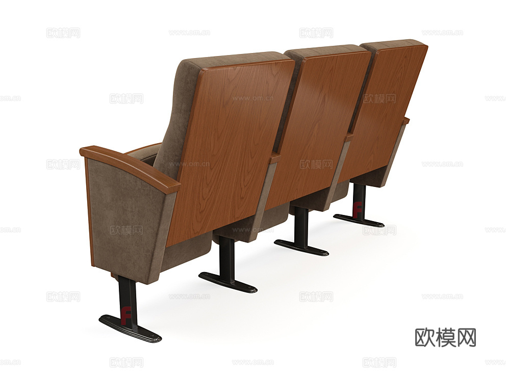 Furnitrade 联排椅 电影椅子3d模型下载（渲染图5）
