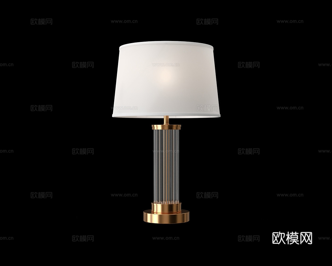 Cloyd 台灯3d模型下载（渲染图1）