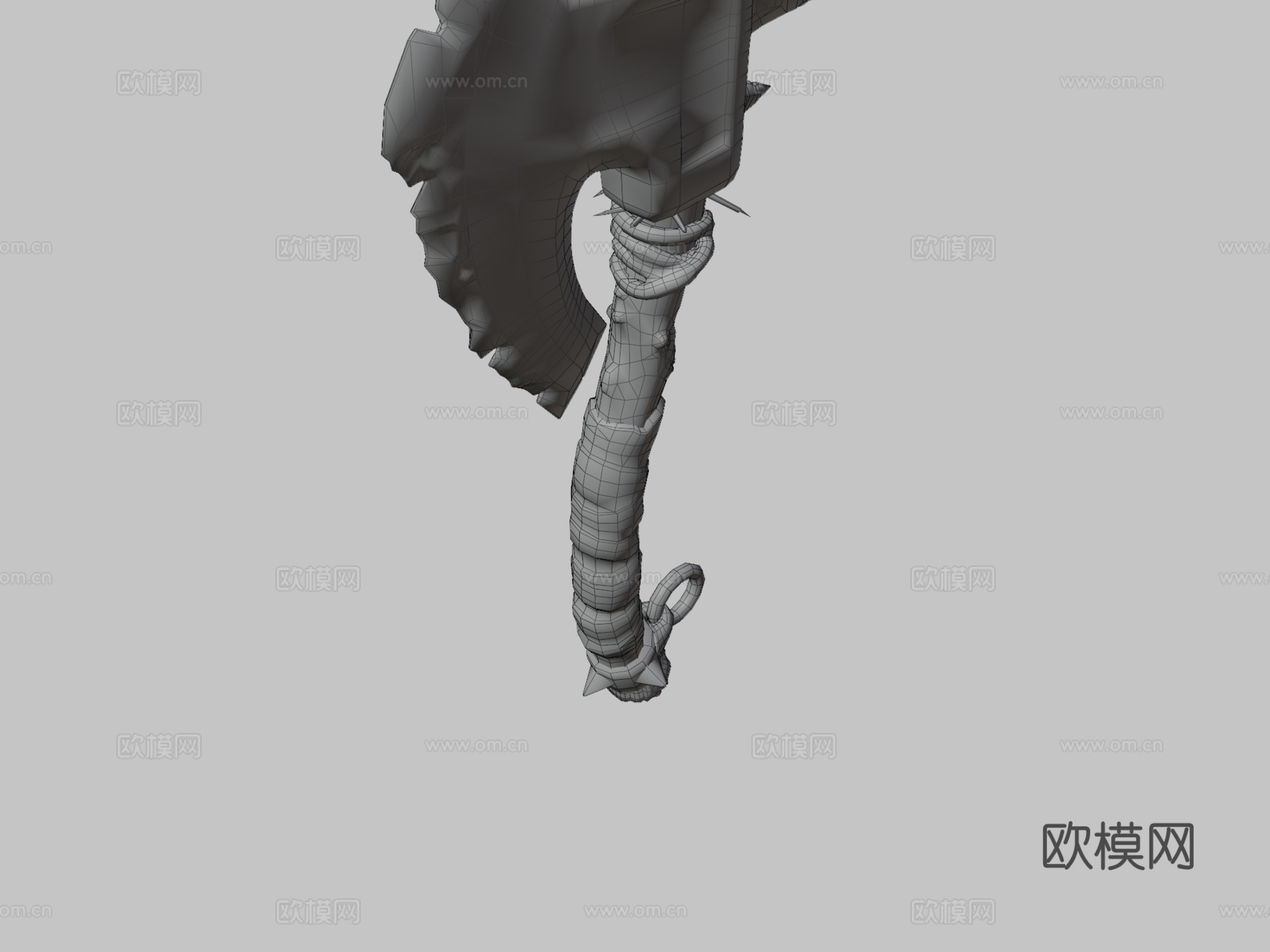 维京斧3d模型下载（渲染图3）