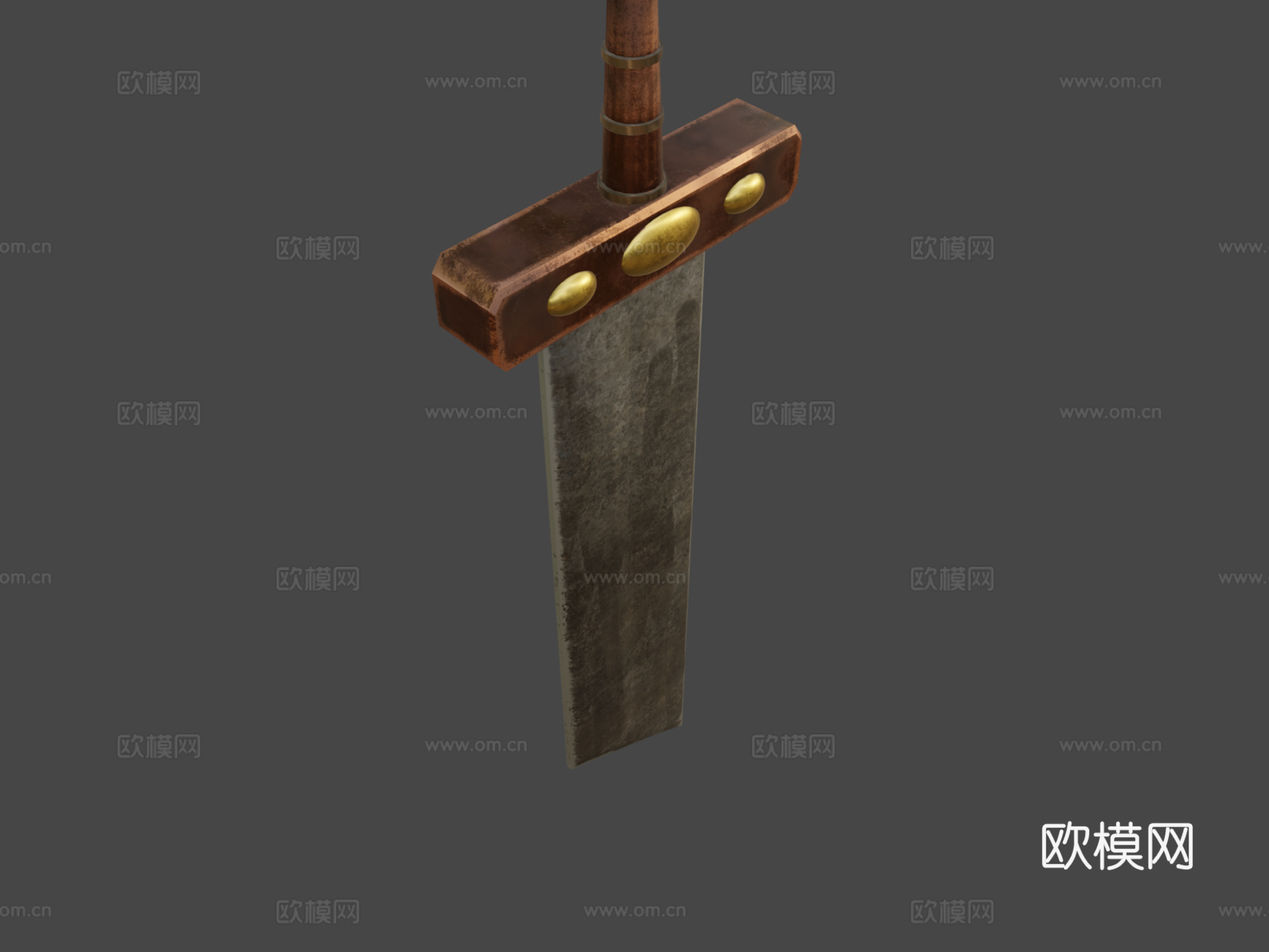 短剑3d模型下载（渲染图8）