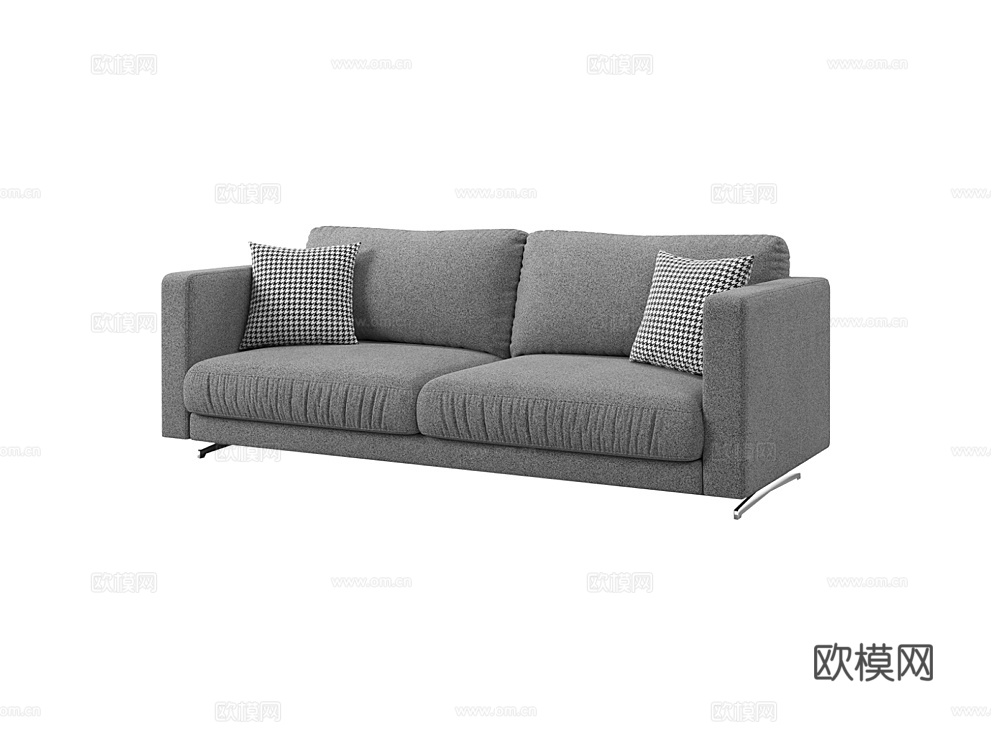 MEBELFORM 双人沙发3d模型下载（渲染图1）