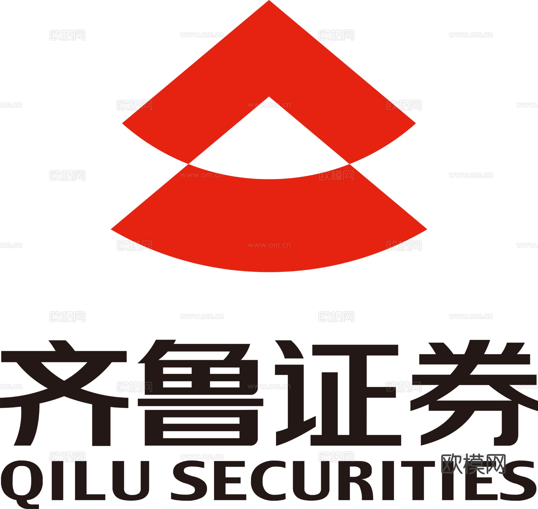 齐鲁证券，证券券商logo