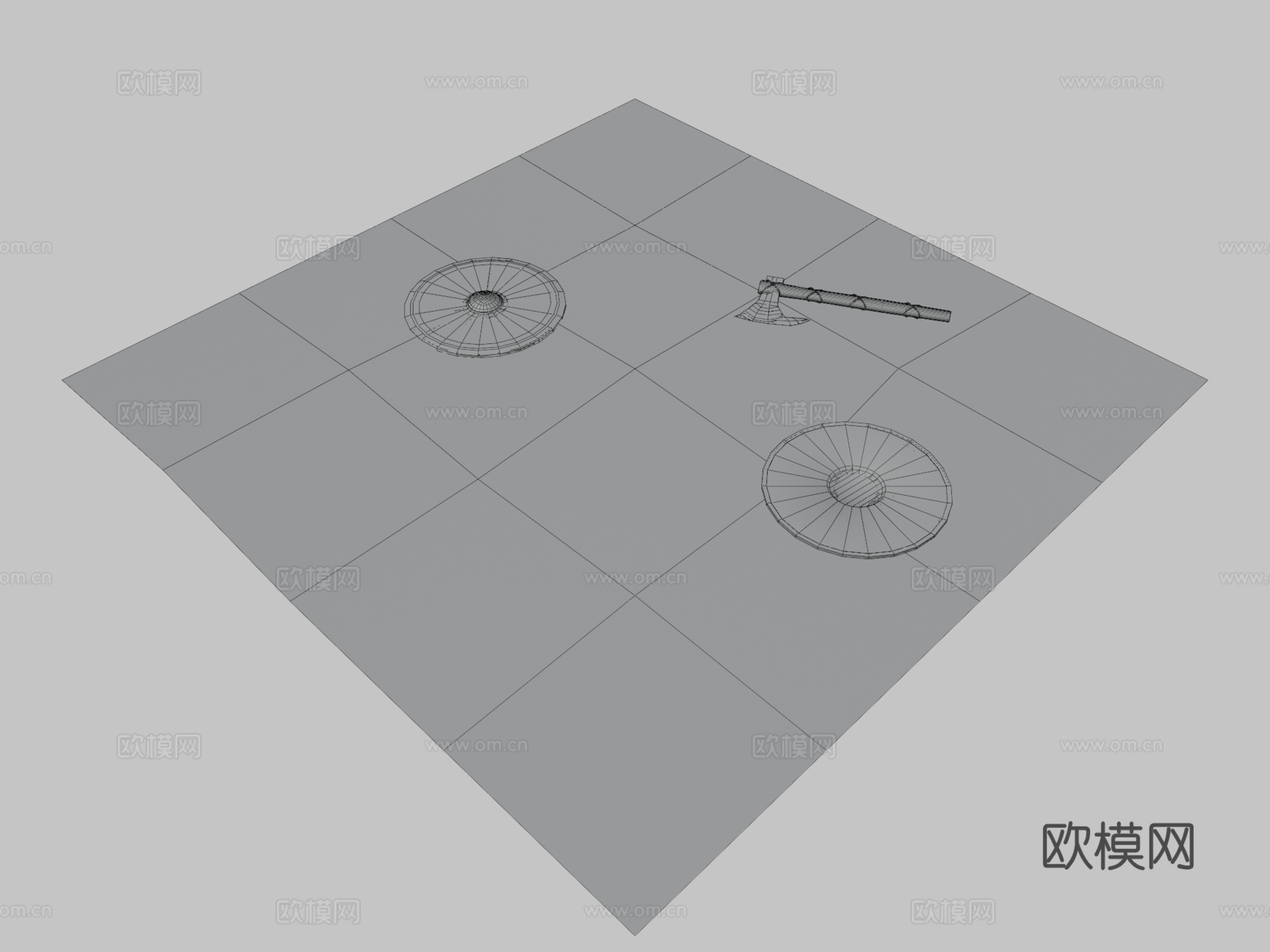 维京之战3d模型下载（渲染图3）