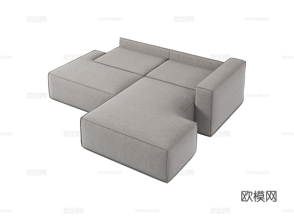 MEBELFORM 二人沙发 沙发床3d模型下载（渲染图2）