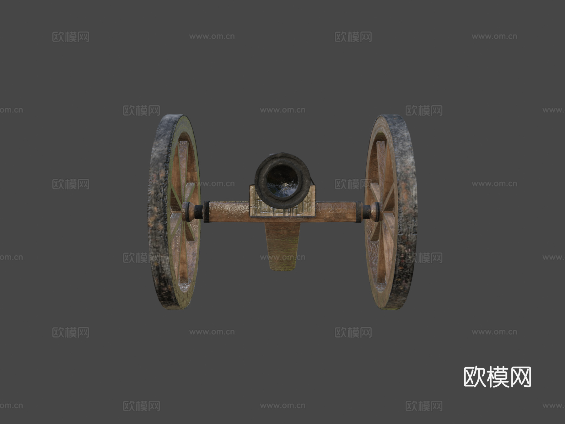 炮CG模型3d模型3d模型下载（渲染图8）