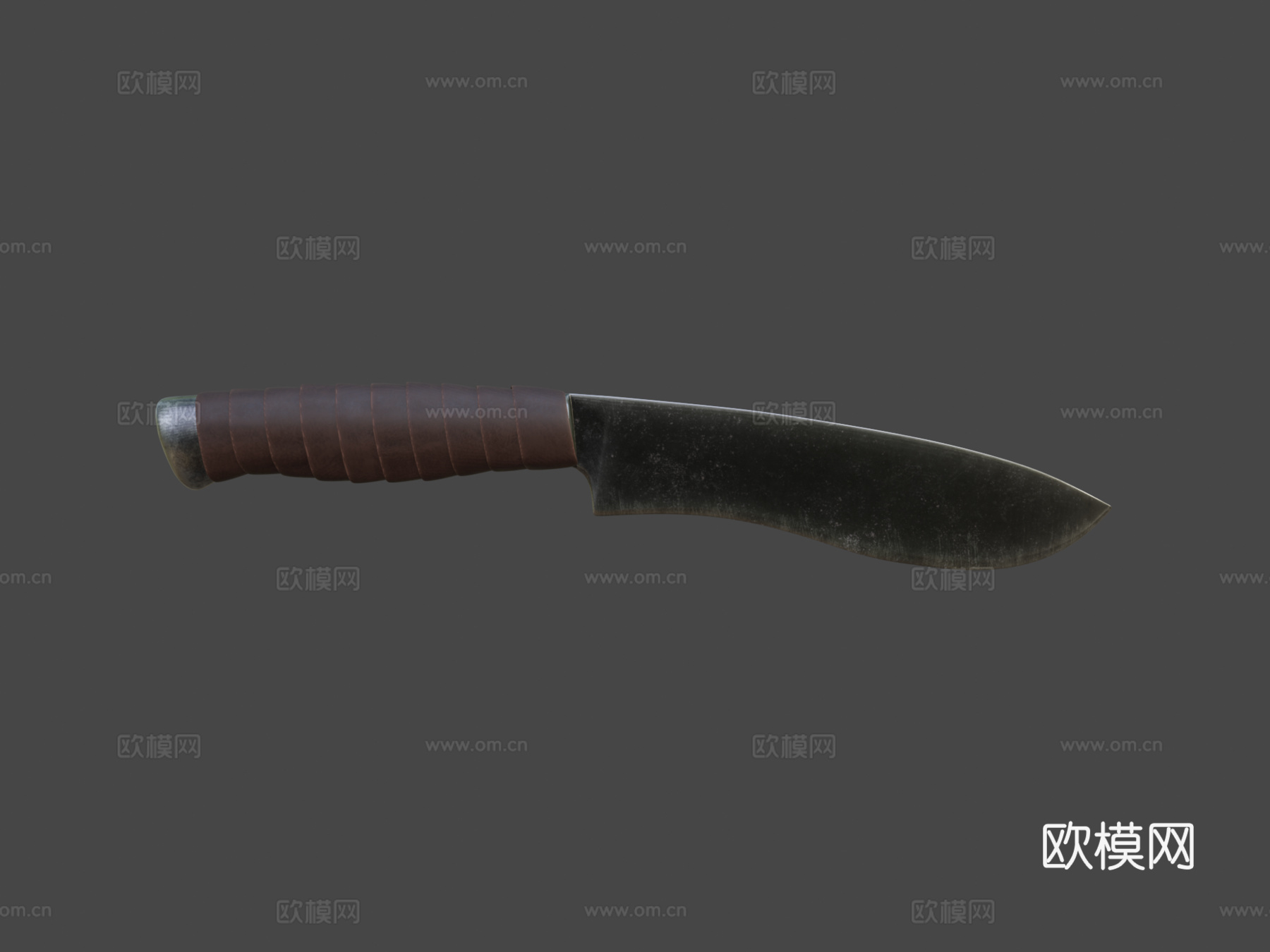 猎刀3d模型下载（渲染图5）