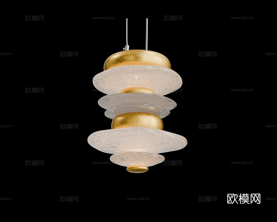 Cloyd 小吊灯3d模型下载（渲染图2）