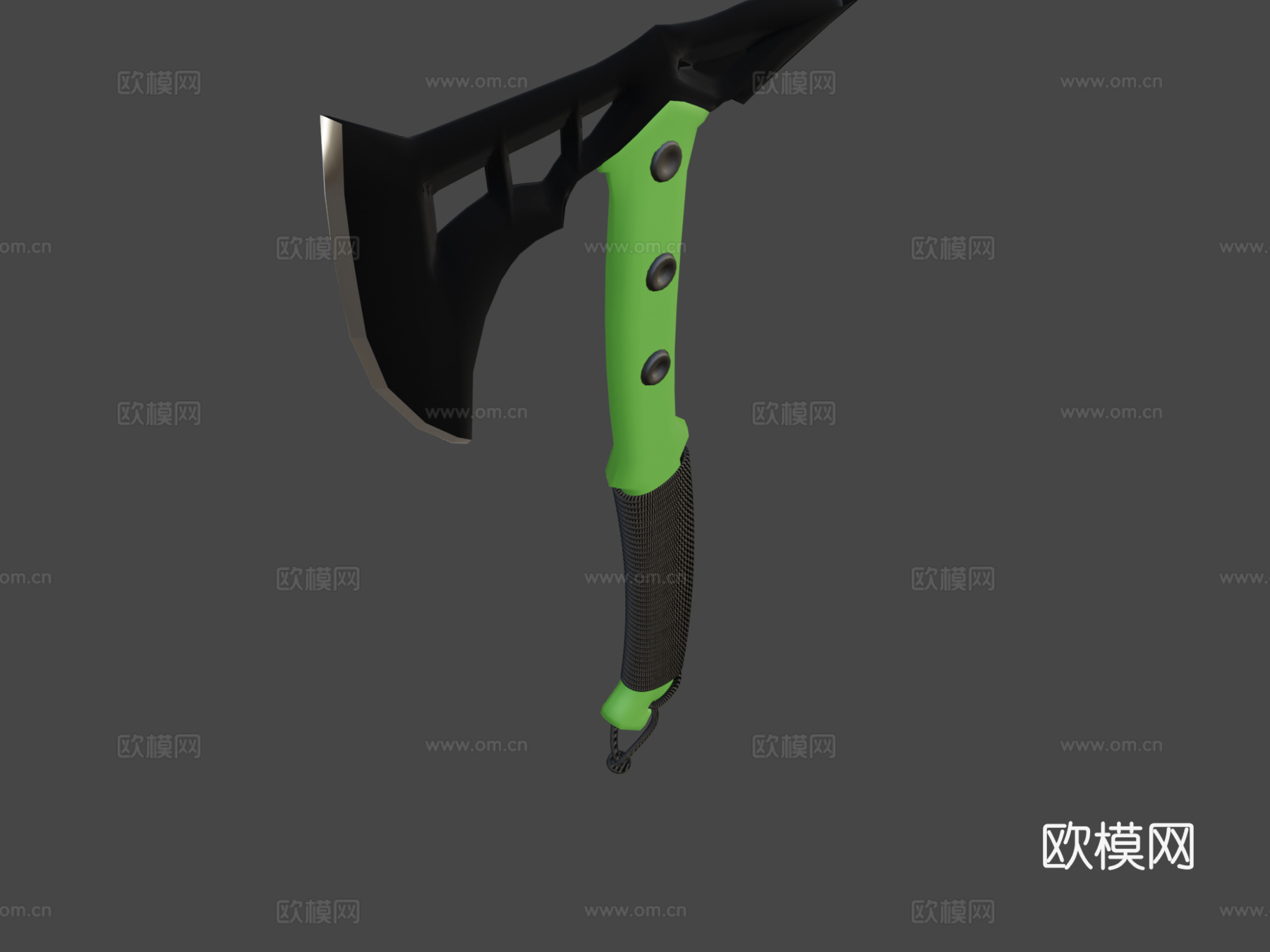战斧3d模型下载（渲染图5）