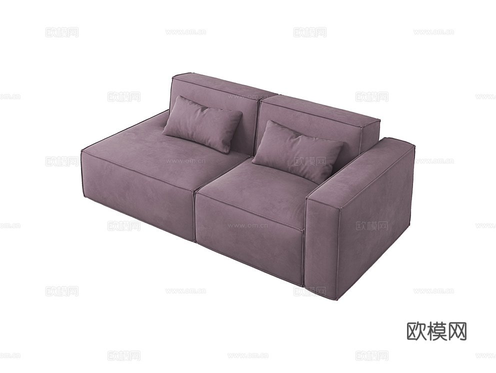 MEBELFORM 双人沙发3d模型下载（渲染图5）