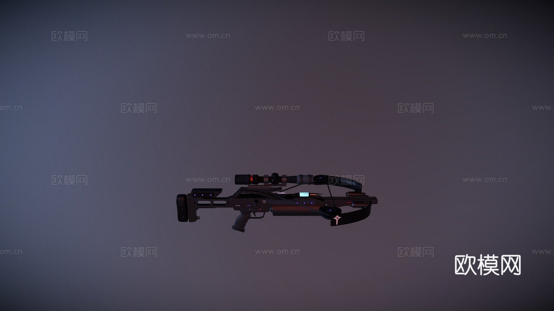 弩CG模型3d模型下载（渲染图1）