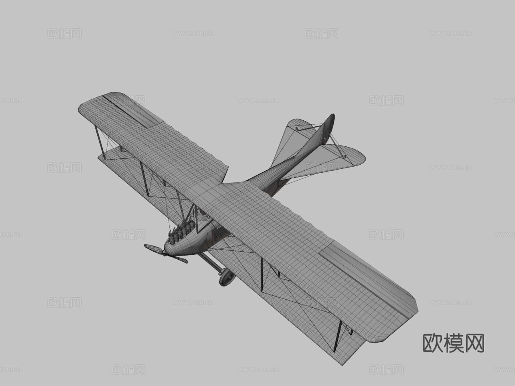 年信天翁BII立陶宛空军2274号3d模型下载（渲染图3）