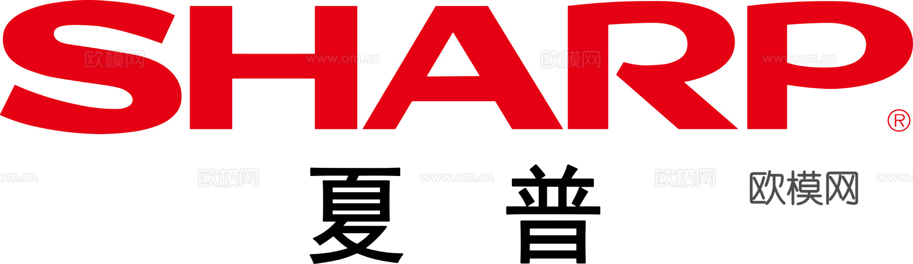 夏普，电器家电logo
