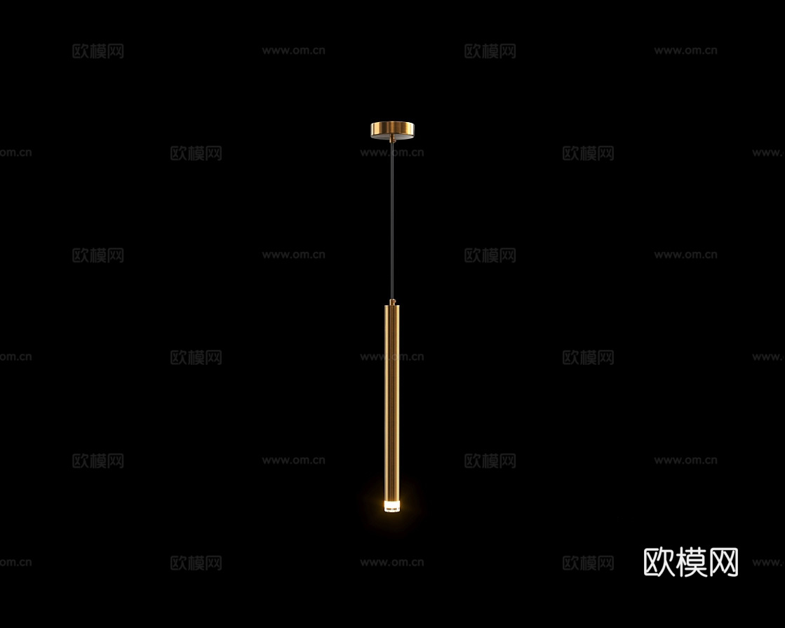 Cloyd 小吊灯3d模型下载（渲染图2）