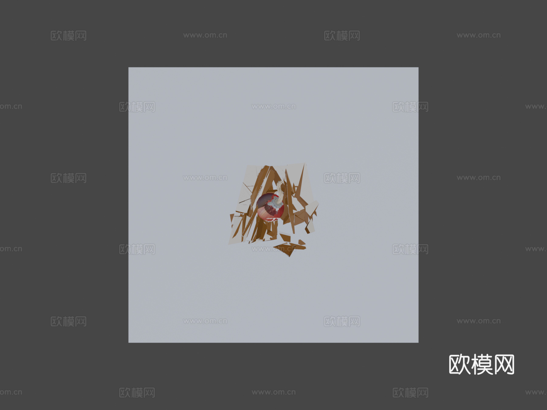 吉格斯炸弹3d模型下载（渲染图8）