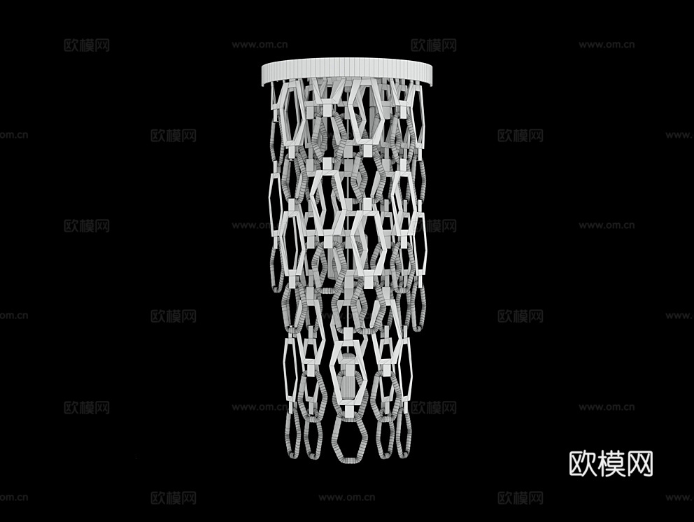 Cloyd 轻奢壁灯3d模型下载（渲染图3）