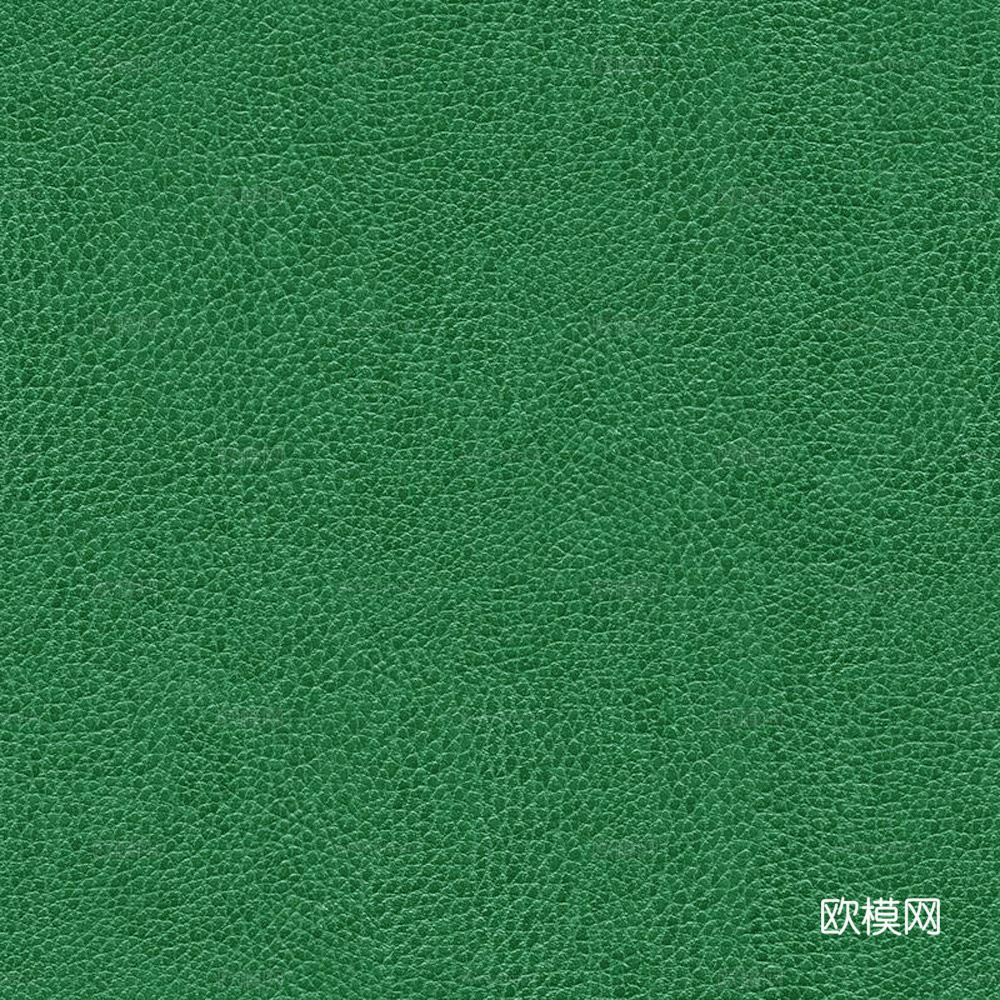 绿色皮革
