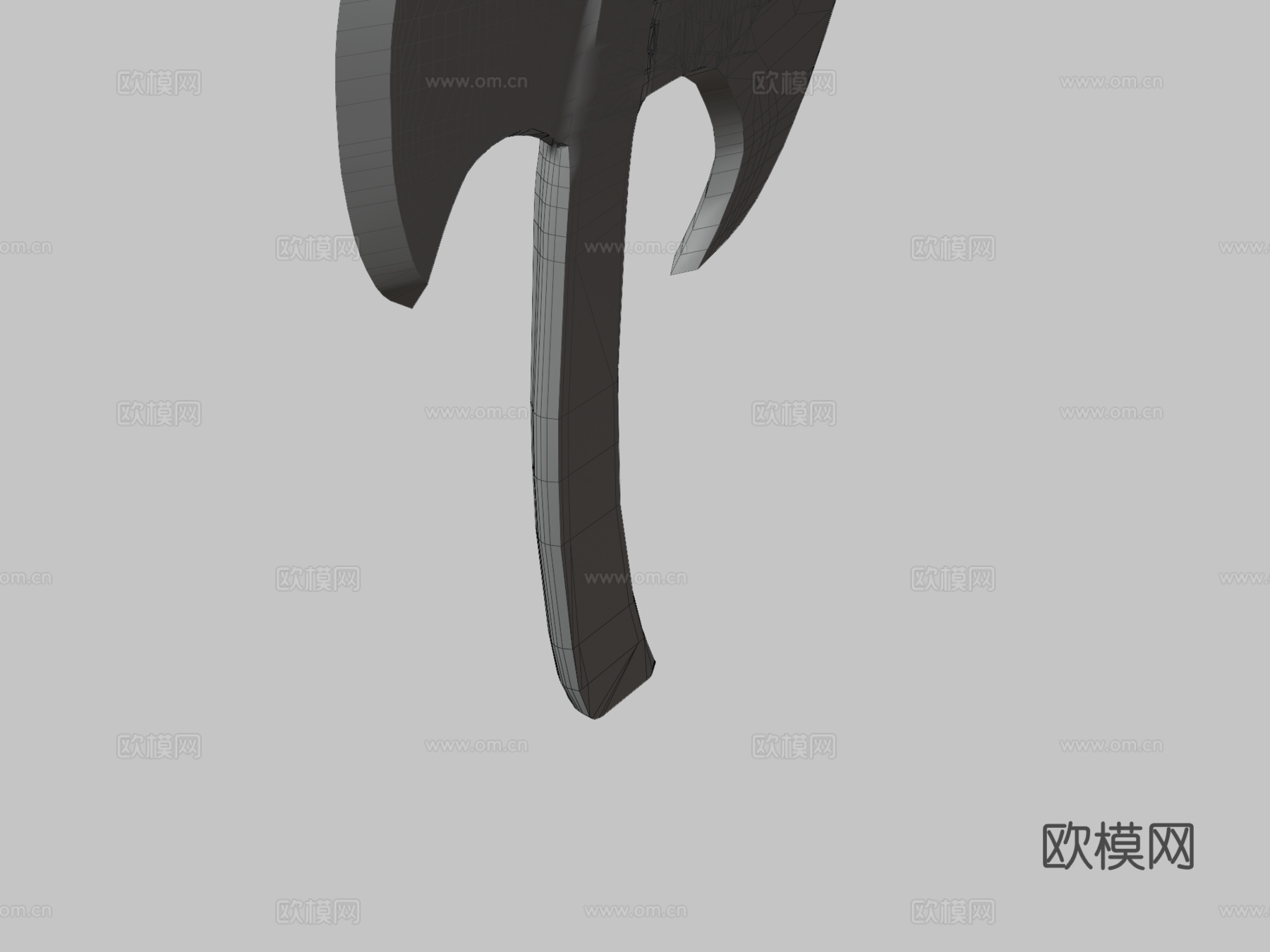 战斧投稿3d模型下载（渲染图3）