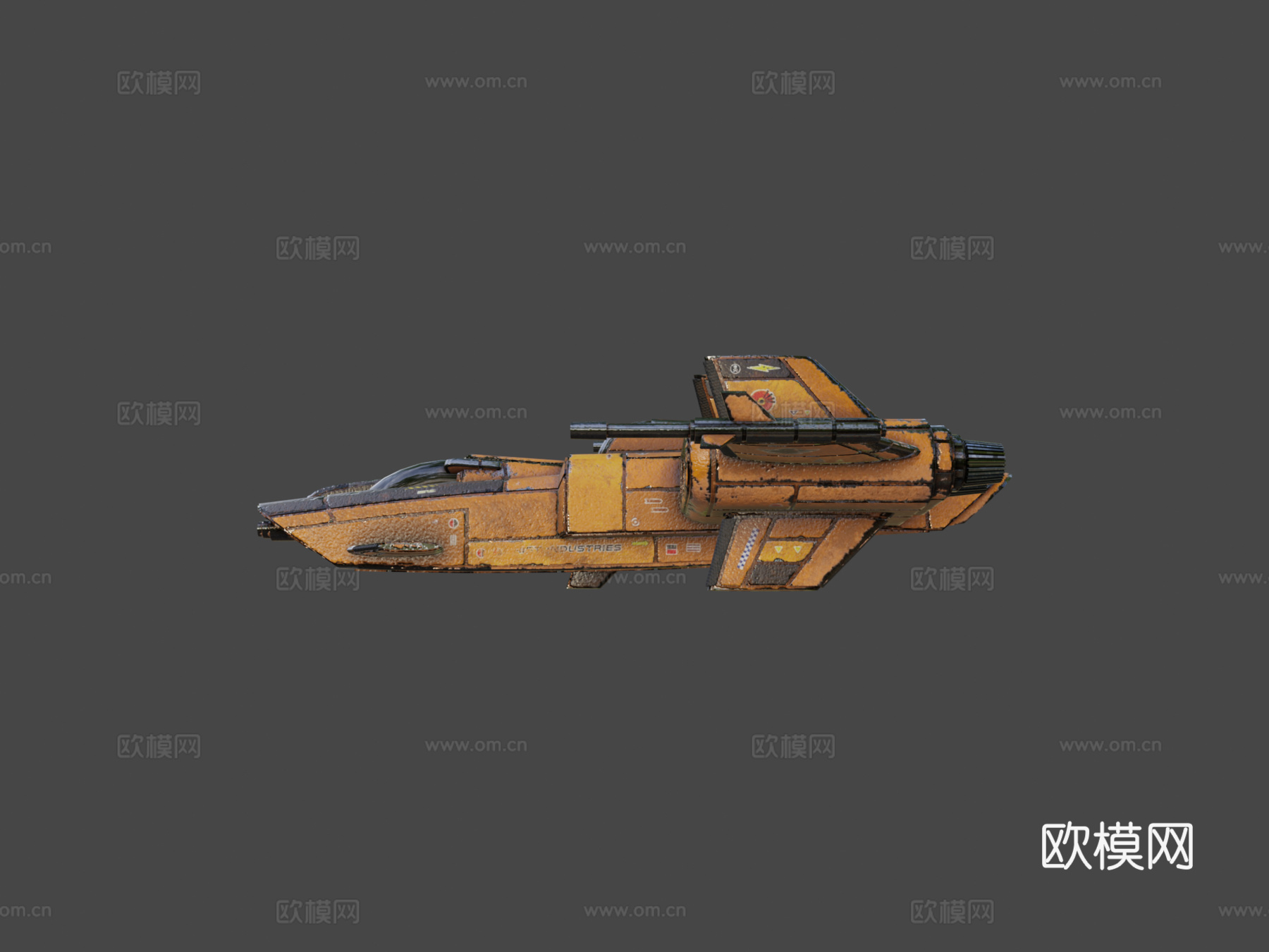 RI挥发号3d模型下载（渲染图5）