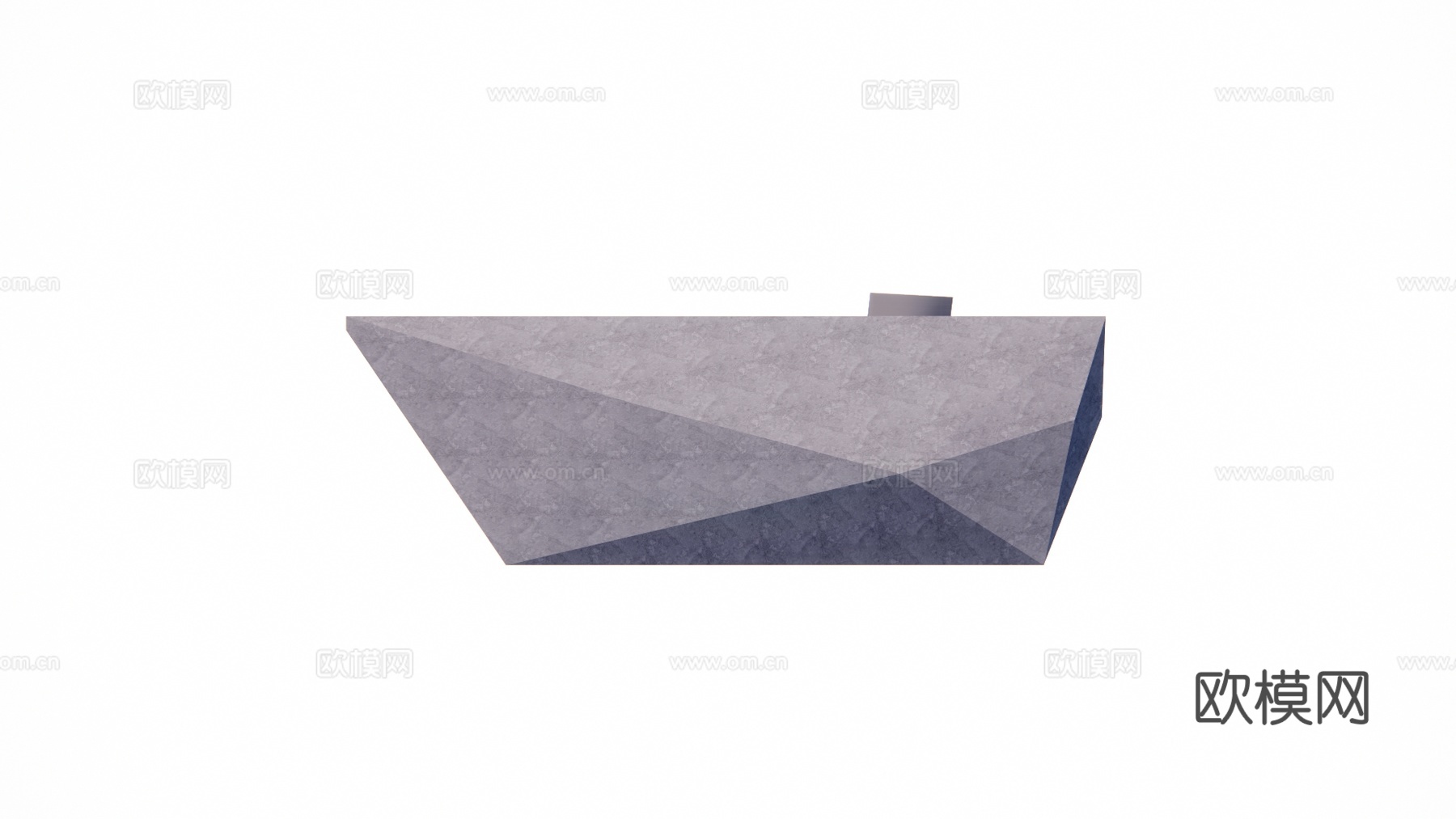 公司前台 接待 展厅 前台su模型