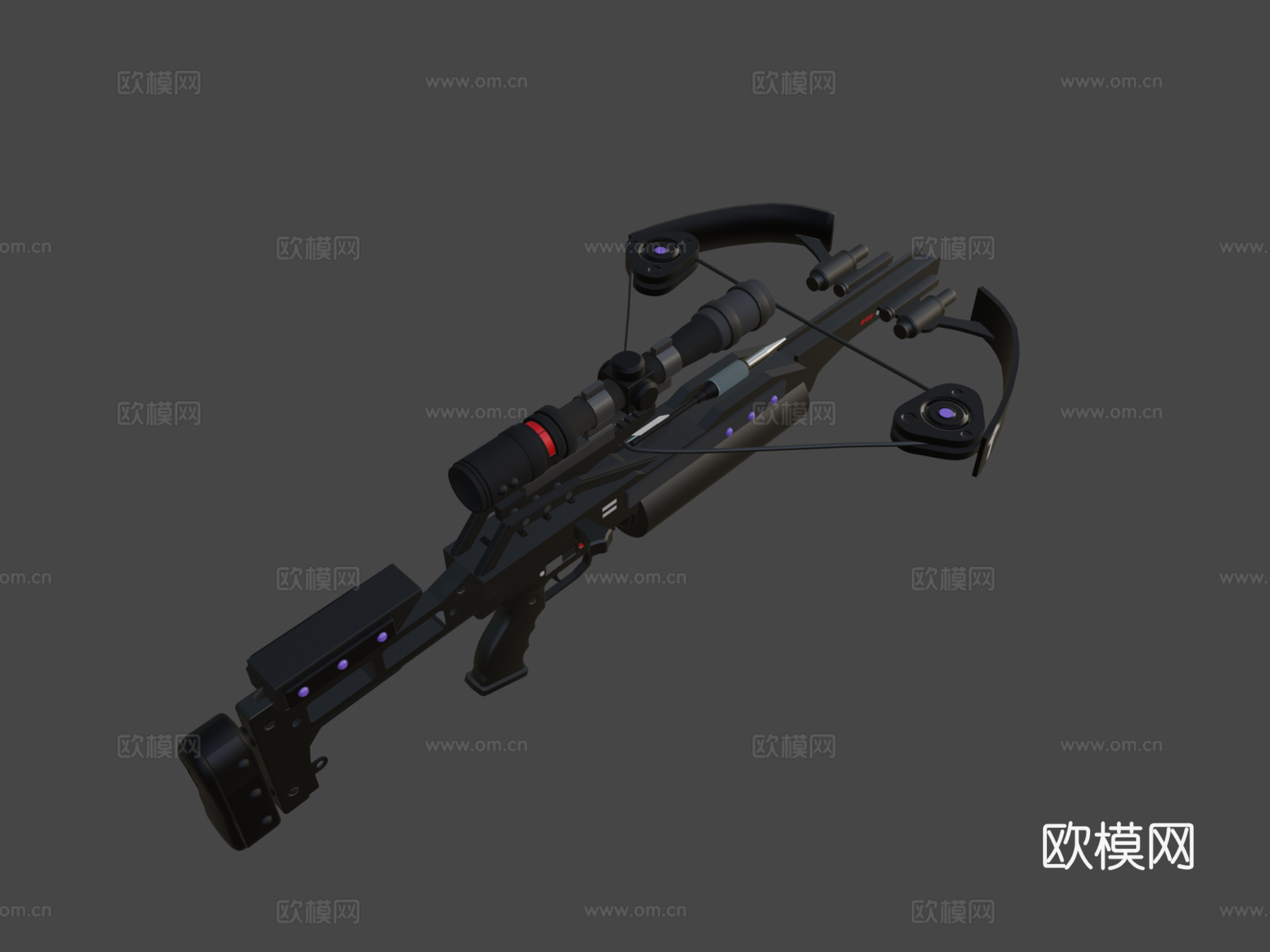 弩CG模型3d模型下载（渲染图5）