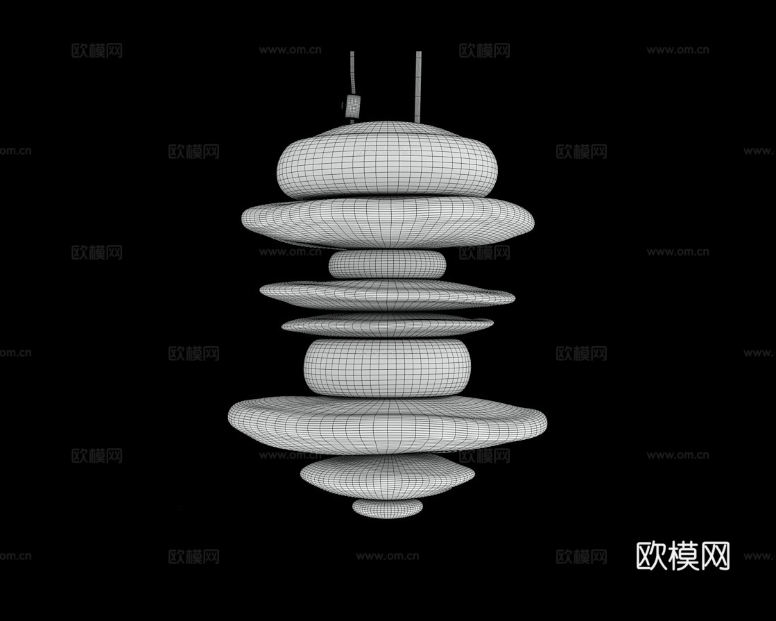 Cloyd 小吊灯3d模型下载（渲染图3）