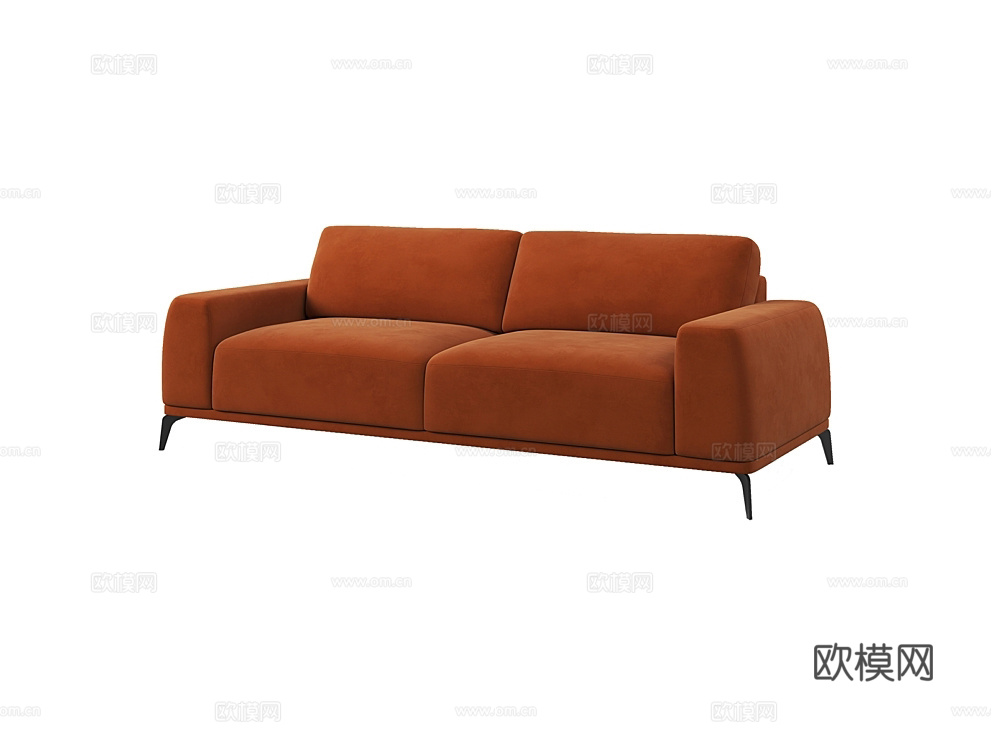 MEBELFORM 双人沙发3d模型下载（渲染图1）