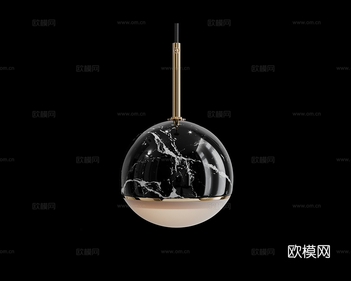 Cloyd 小吊灯3d模型下载（渲染图6）