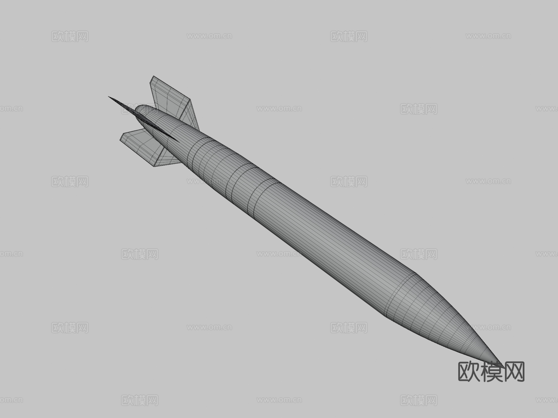 B61核弹3d模型下载（渲染图3）