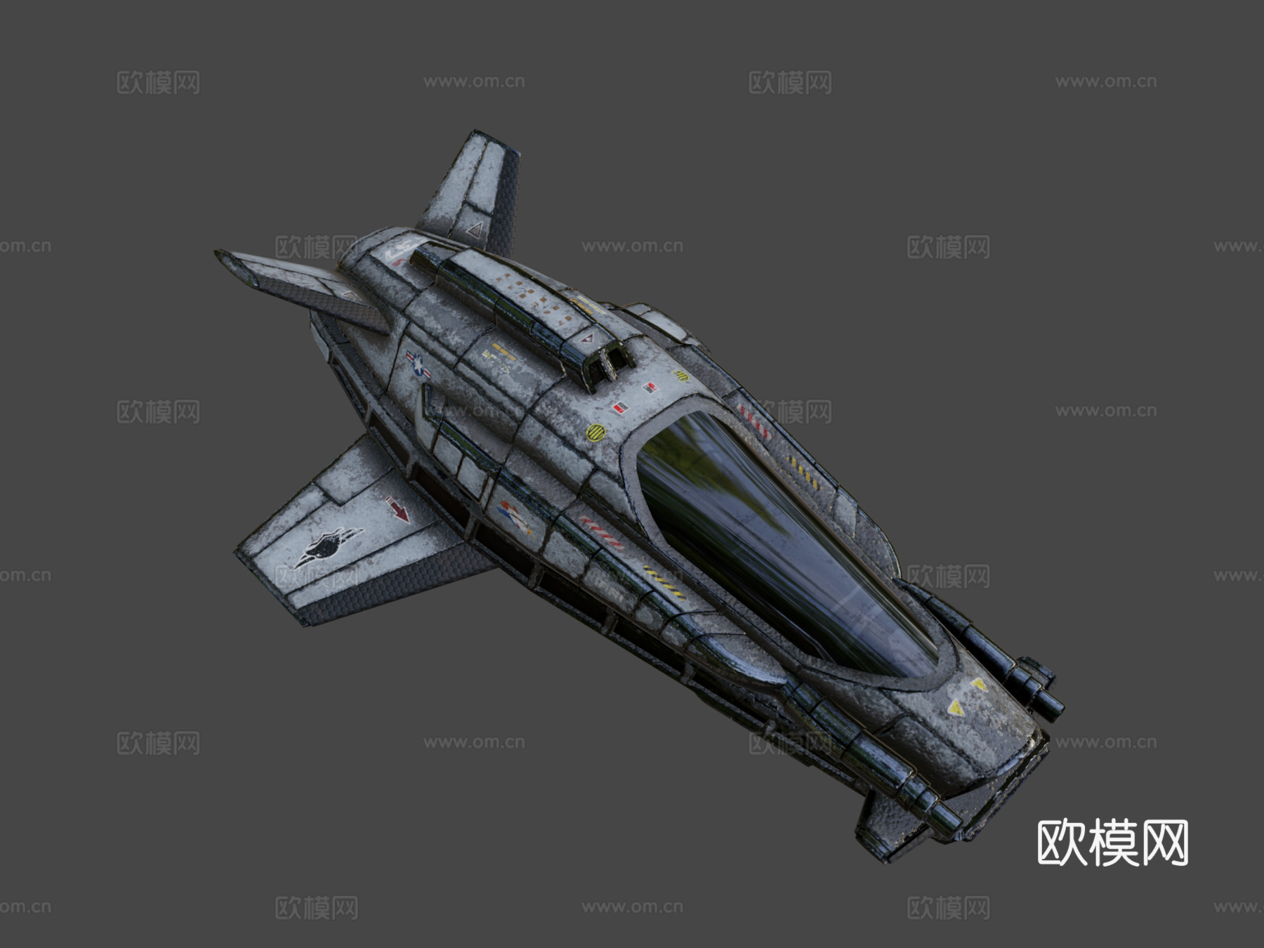 RI猎鹰f73d模型下载（渲染图5）