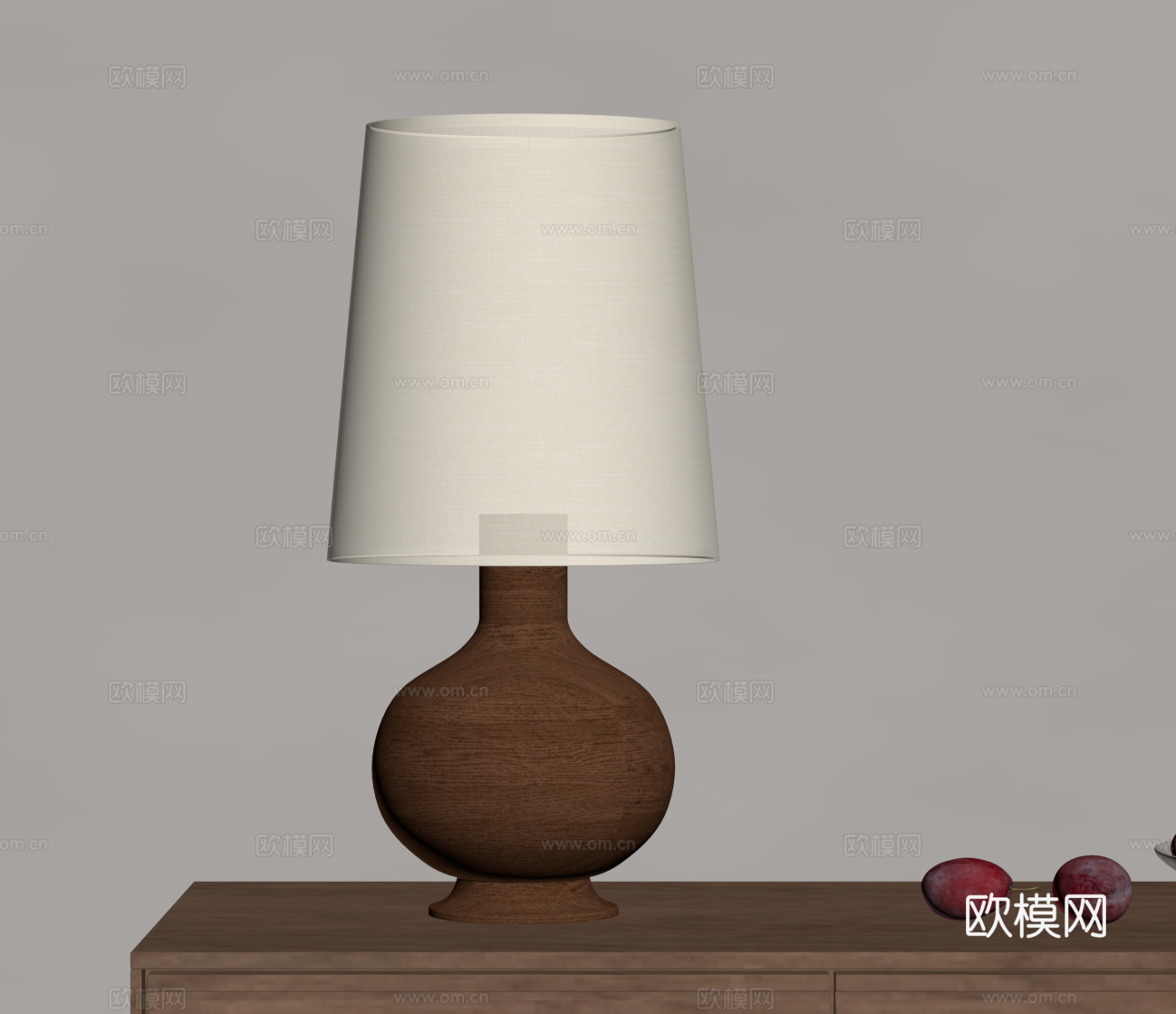 中古台灯su模型