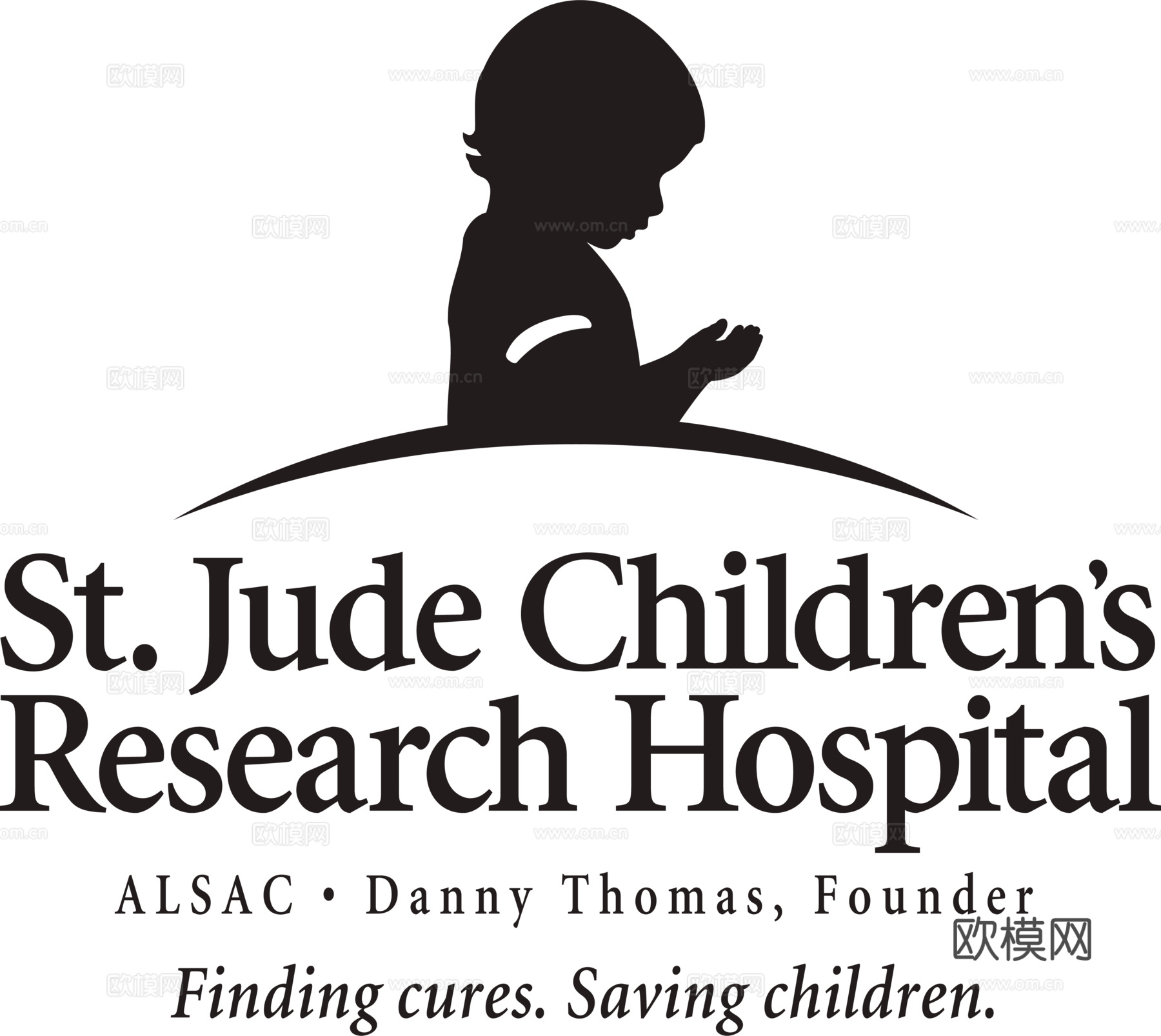 圣裘德儿童研究医院，医院医疗logo