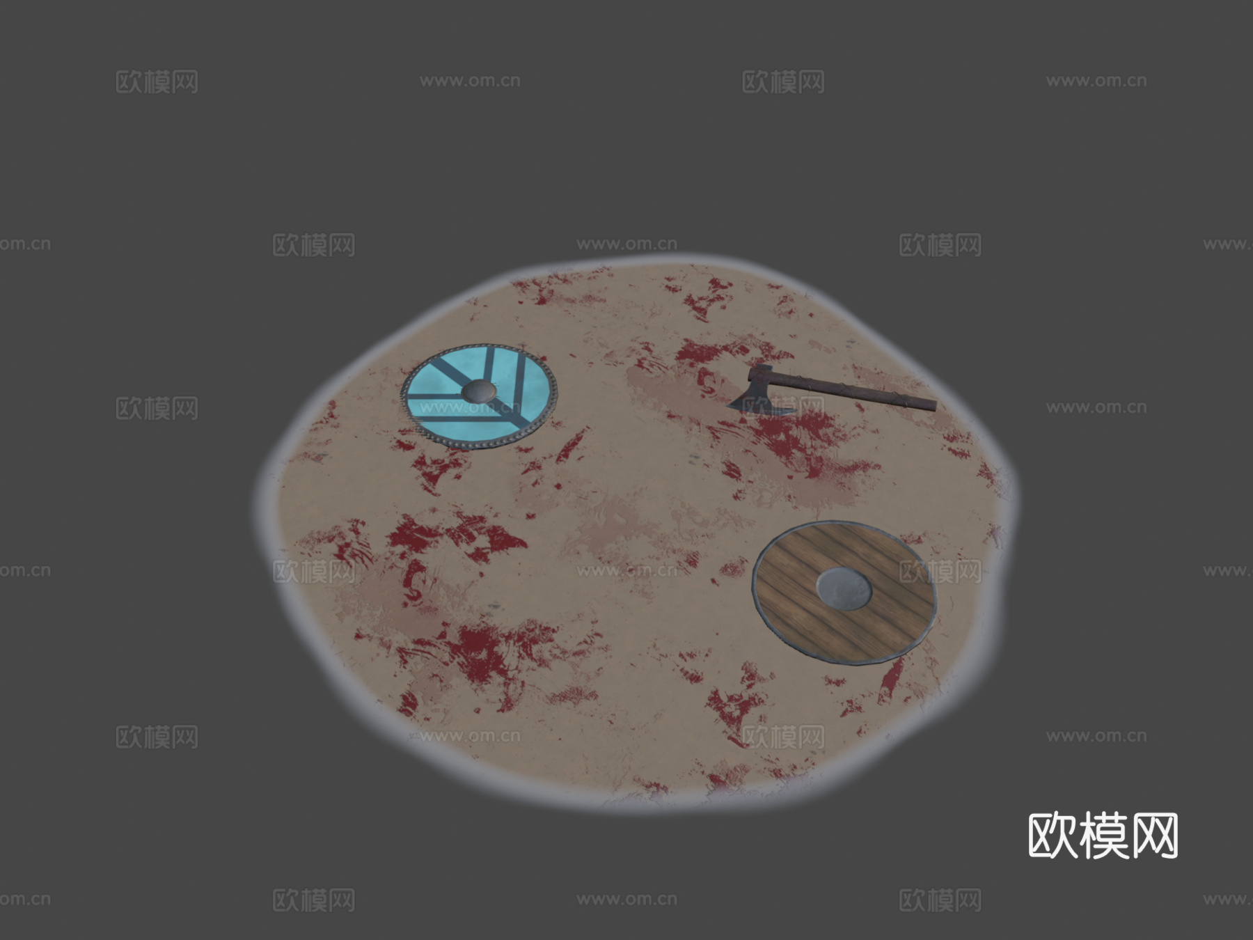 维京之战3d模型下载（渲染图8）