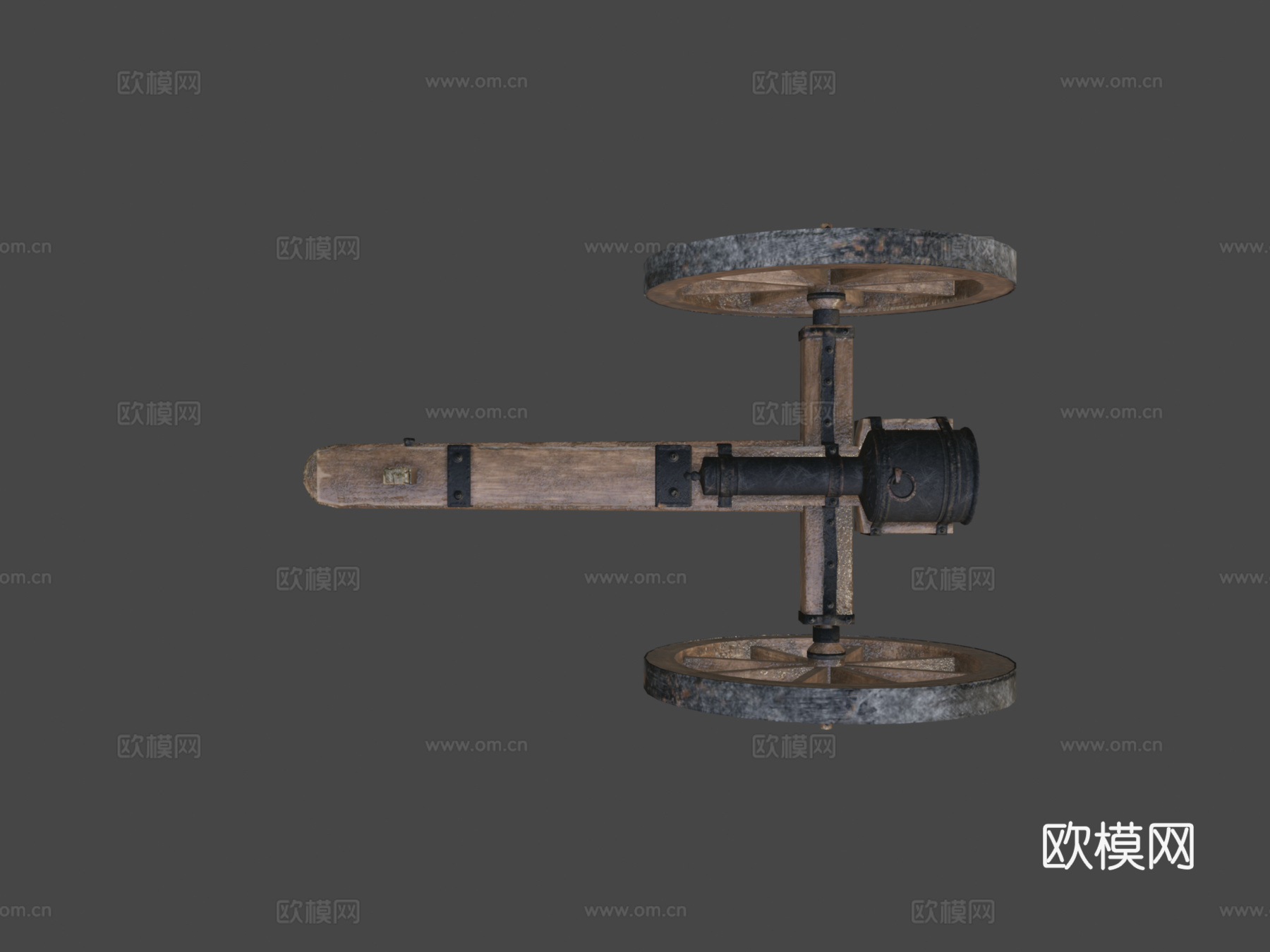 炮CG模型3d模型3d模型下载（渲染图6）
