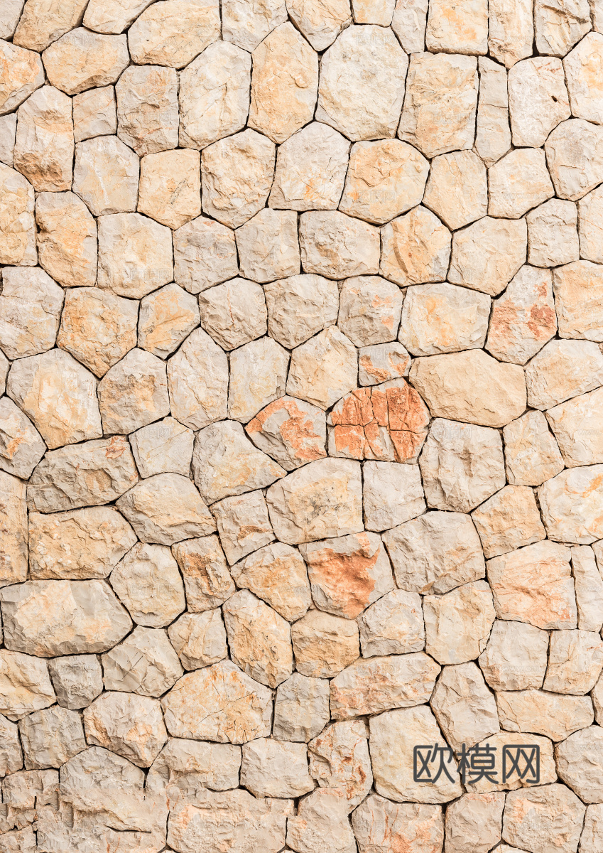 不规则多边形干垒石，自然毛石肌理123下载