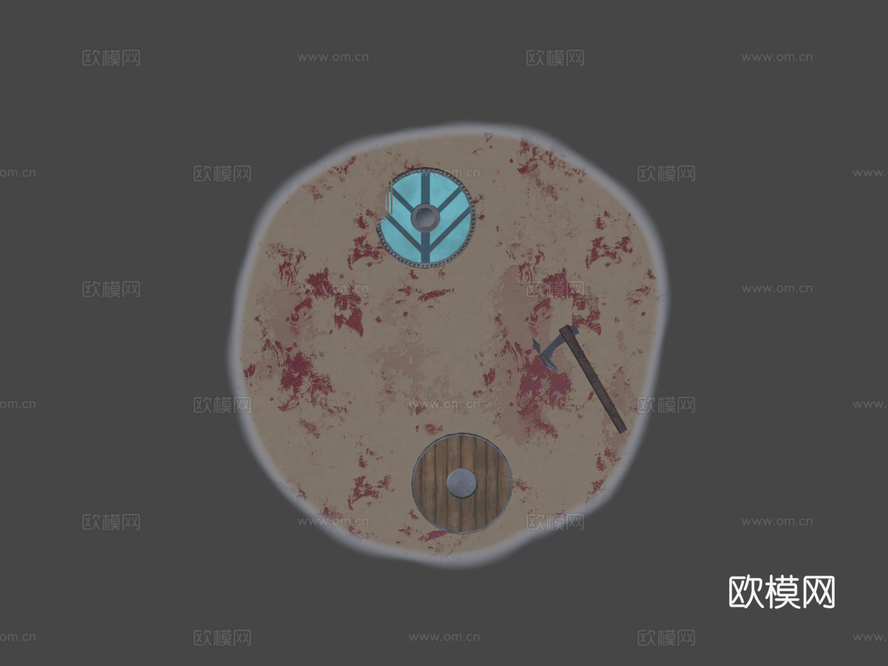 维京之战3d模型下载（渲染图5）