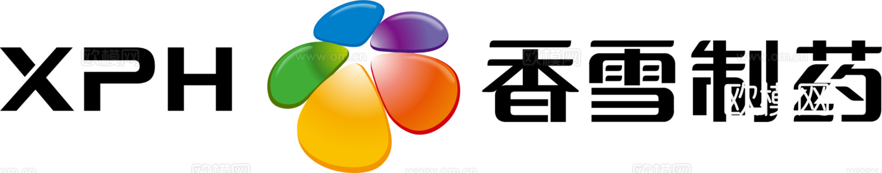 香雪制药，制药药业logo