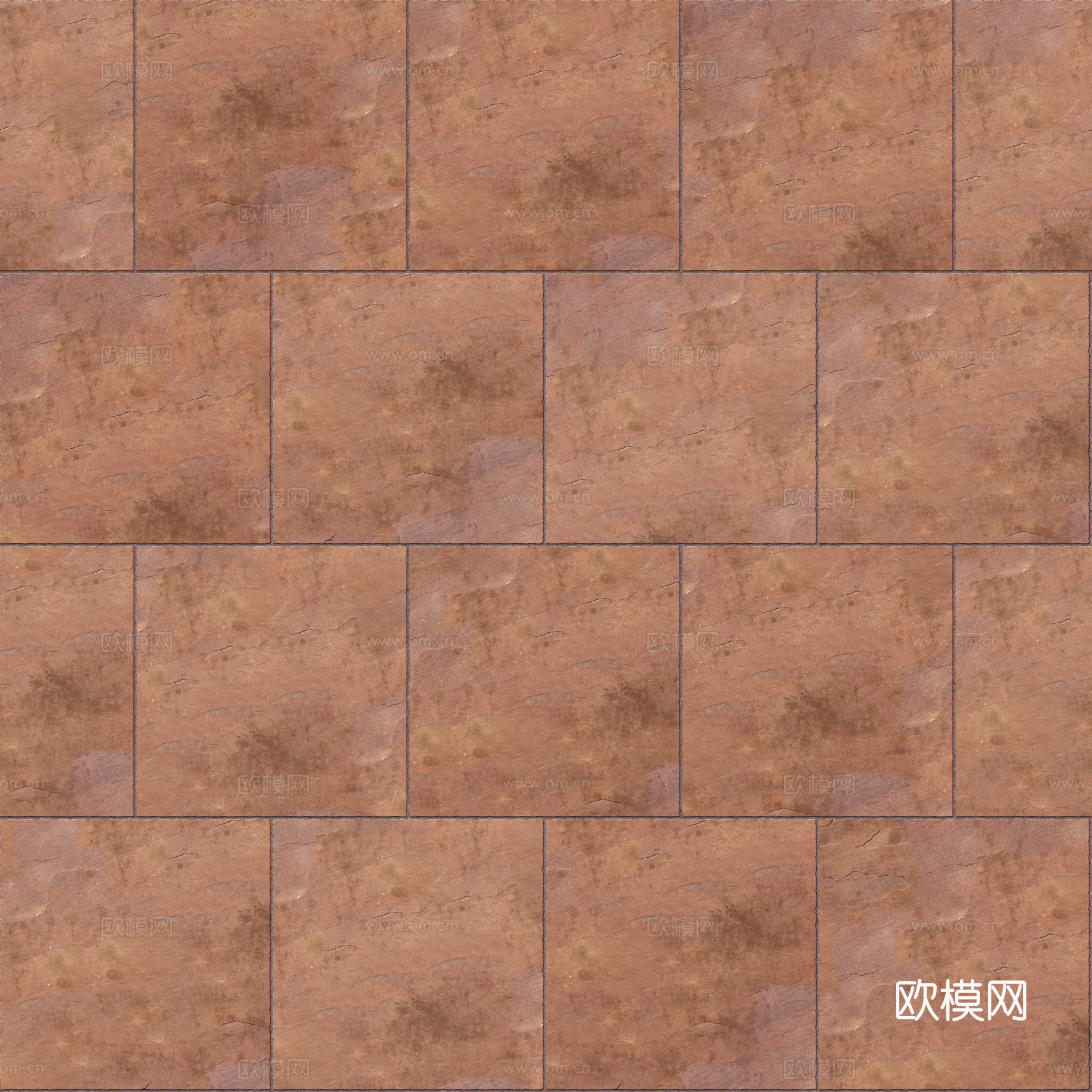 暗红色红色砂岩-方形错缝-横向20