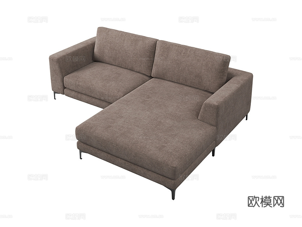 MEBELFORM 双人沙发 沙发床3d模型下载（渲染图4）