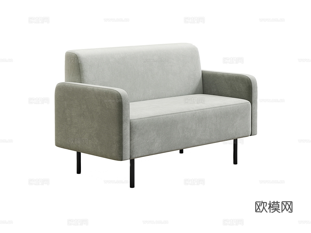 MEBELFORM 双人沙发3d模型下载（渲染图1）