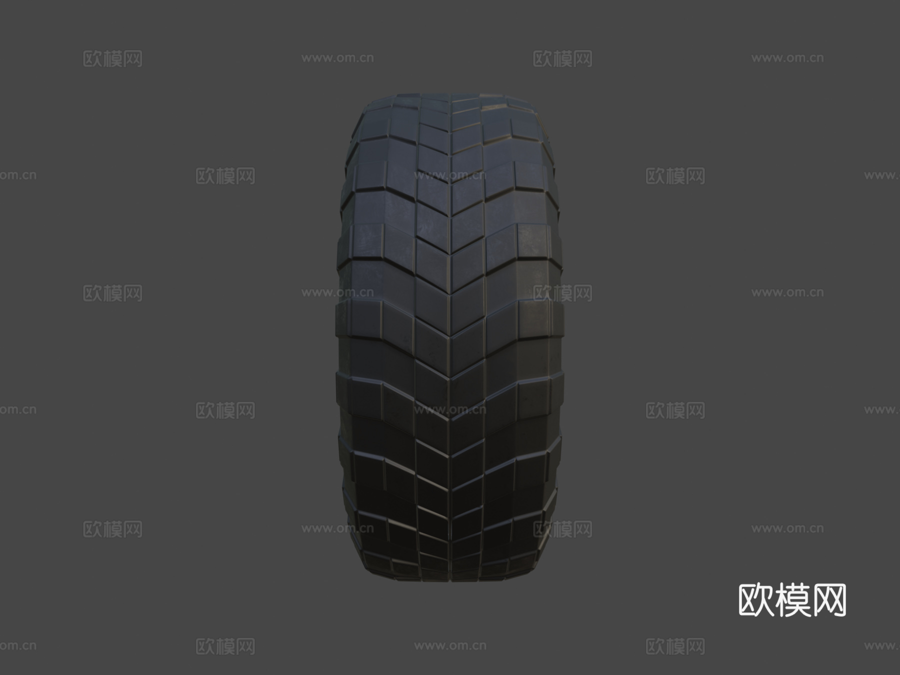 BTR70车轮3d模型下载（渲染图7）