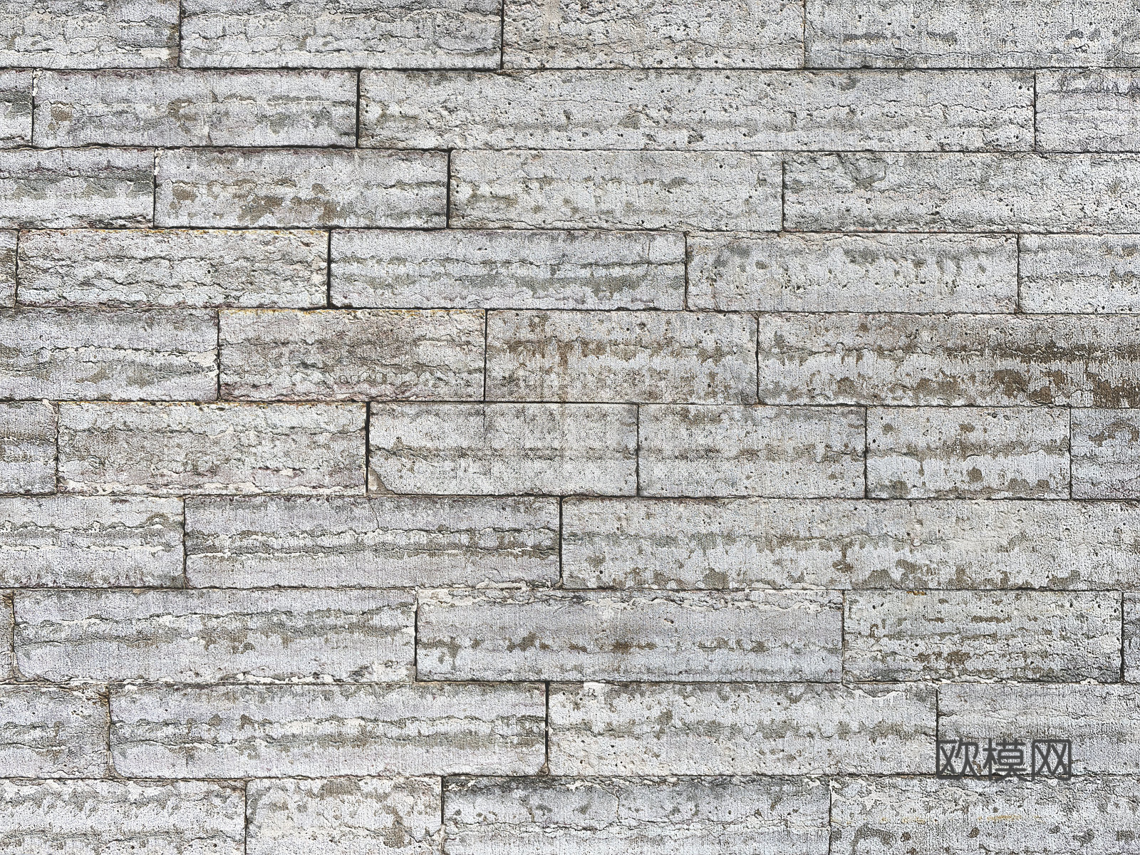 规则矩形形态干垒石，毛石墙面42