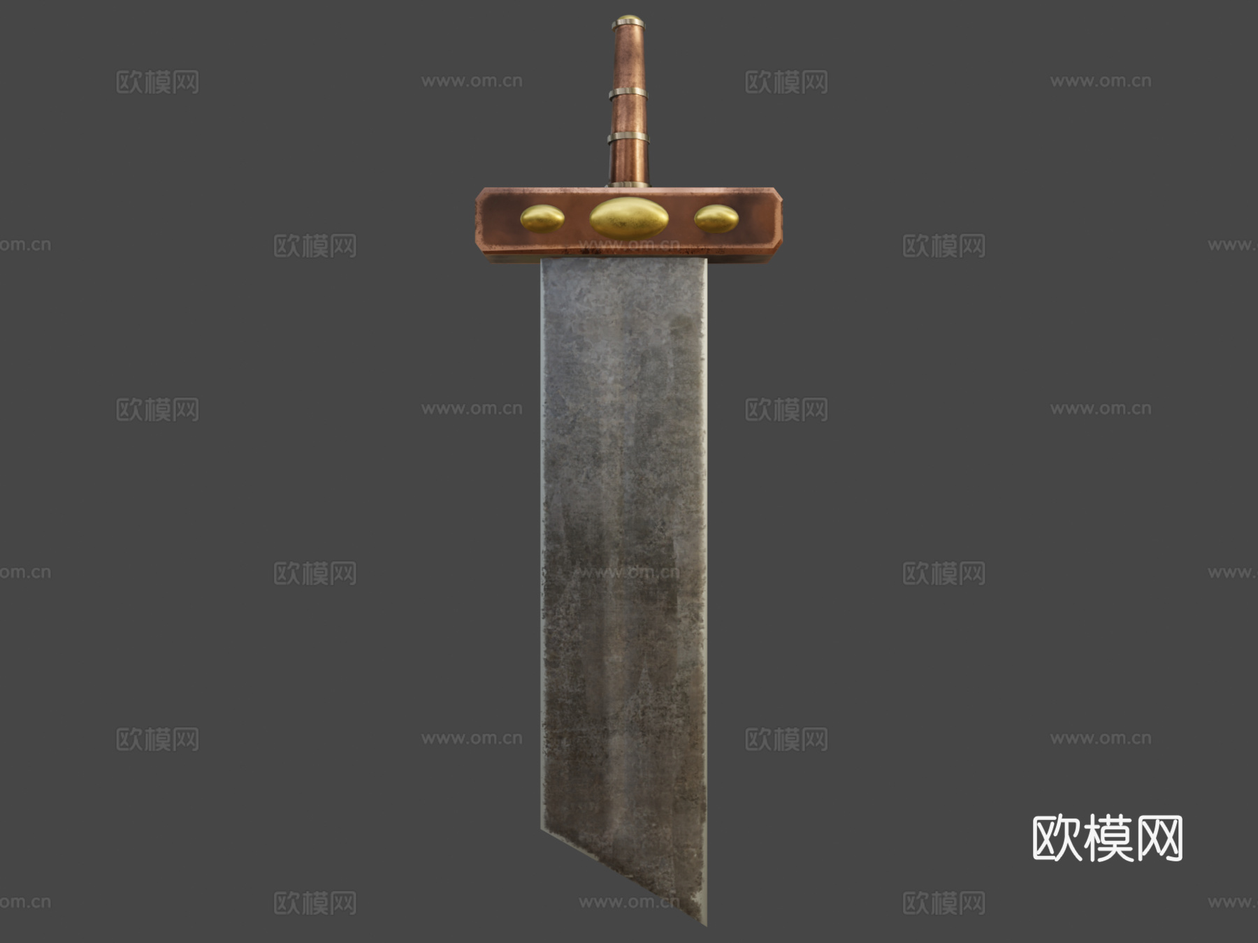 短剑3d模型下载（渲染图7）